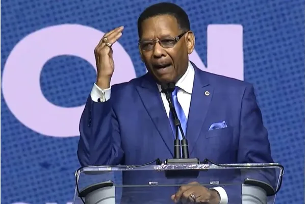 CWA President Cummings at the 2026 Texas Democratic State Convention