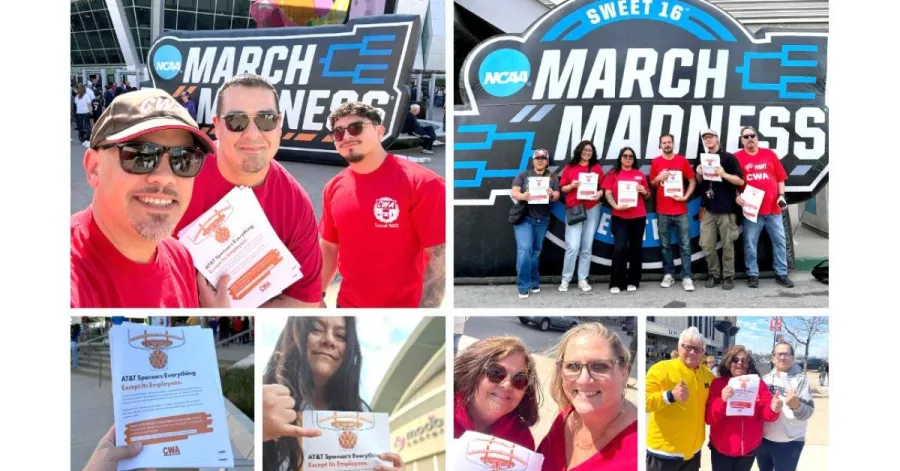 AT&T Orange Mobility Members at March Madness